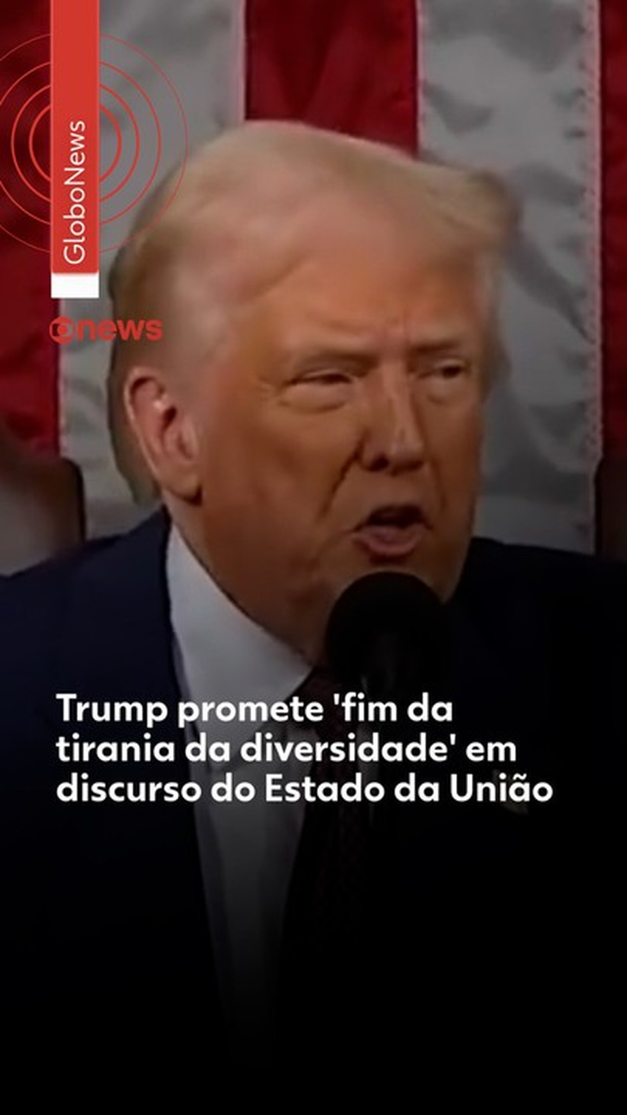 Trump compartilha o 'triângulo rosa', símbolo da era nazista para rotular homossexuais, com sinal de proibição